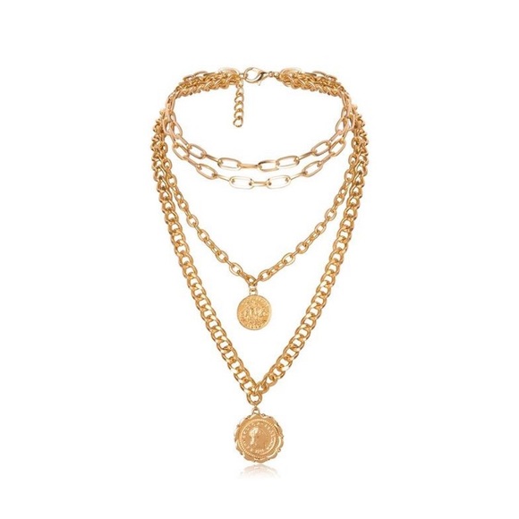 JewFancy Gold chain necklace in one piece - Picture 2 of 4